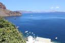 12. Глубокое синее море острова Фирасия - (Θηρασία). Отличное место для купания!