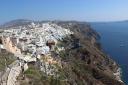 49. Фирa (Φηρά), вид сверху - Санторини