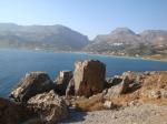 070. Остатки портовых сооружений - Левый край пляжа Плакиас, Южный Крит.